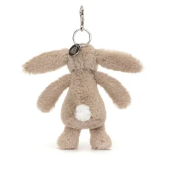 Blossom Beige Bunny 'Petal' Bag Charm