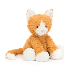Ginger, the Courageous Kitten Book and Fuddlewuddle Ginger Cat